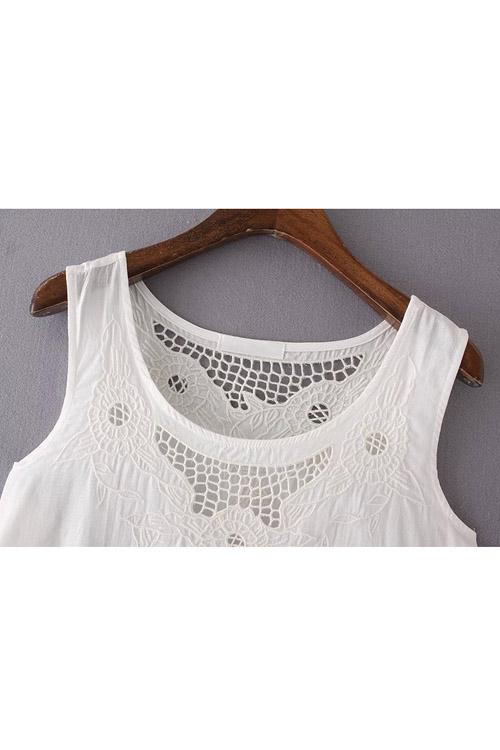 OEM Ladies White Camis