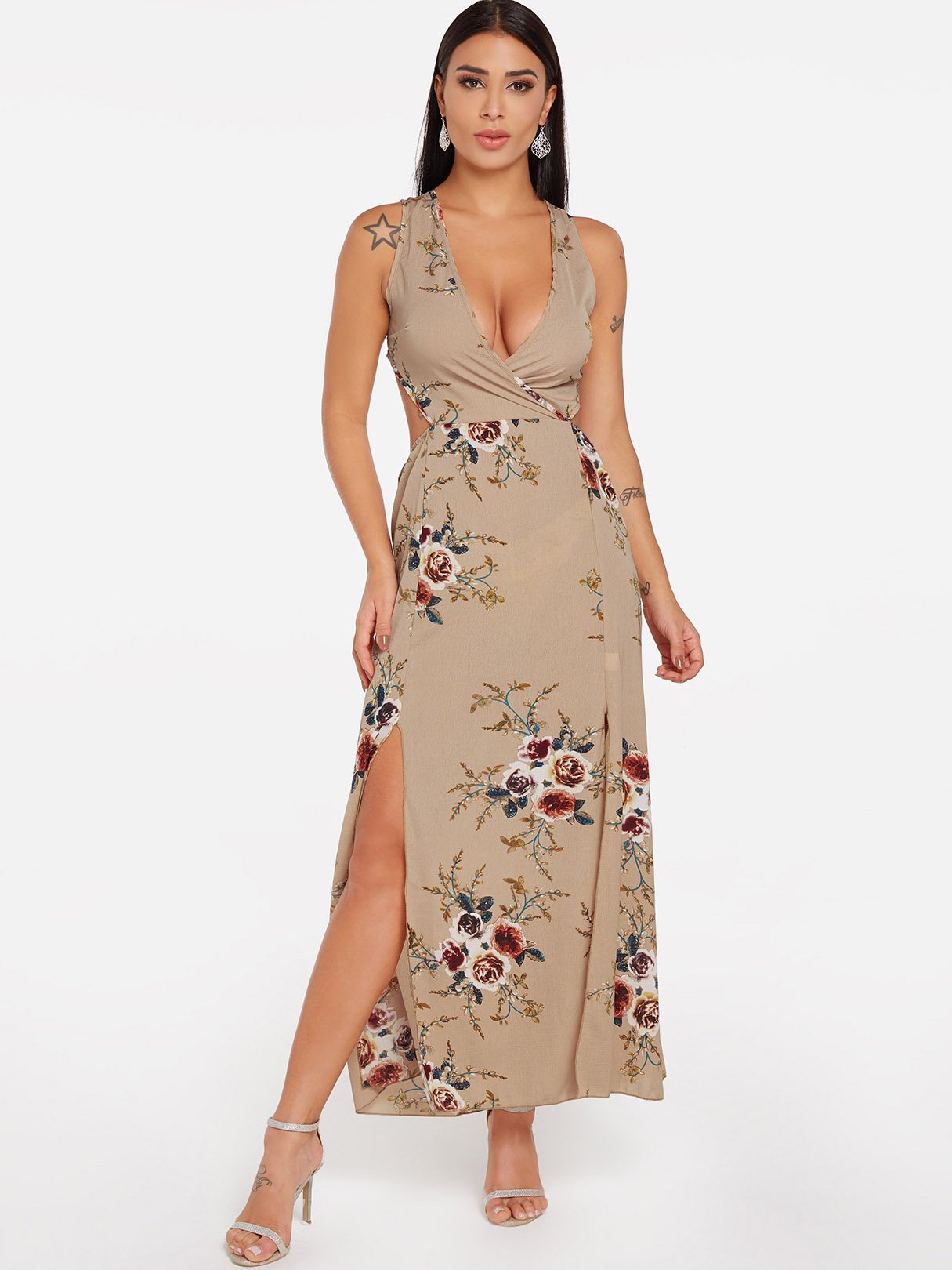 Custom Womens Long Sleeve Sexy Dress