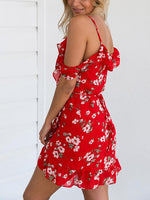 OEM Ladies Red Mini Dresses