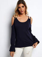 OEM Ladies Navy T-Shirts