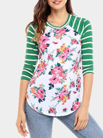 ODM Ladies 3/4 Sleeve T-Shirts