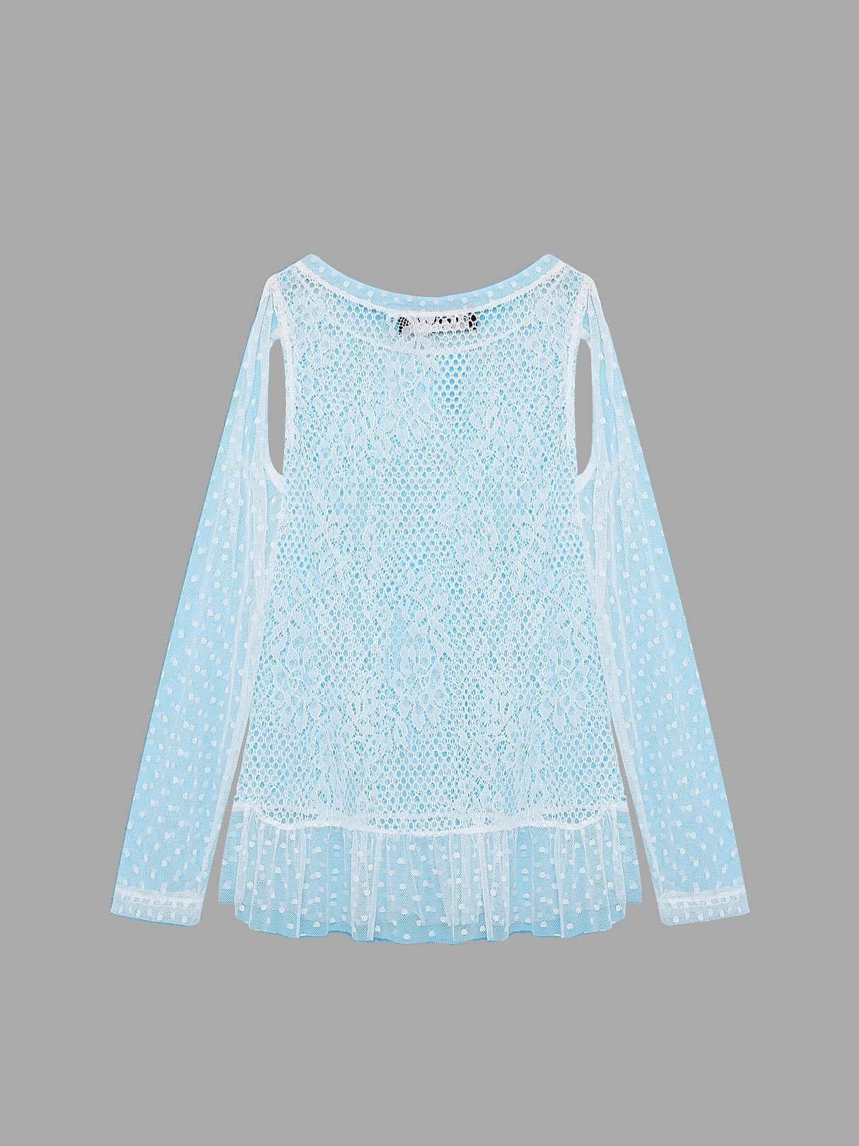 NEW FEELING Womens White Cover-Ups