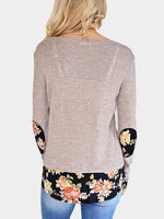 NEW FEELING Womens Khaki T-Shirts