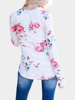 NEW FEELING Womens White T-Shirts