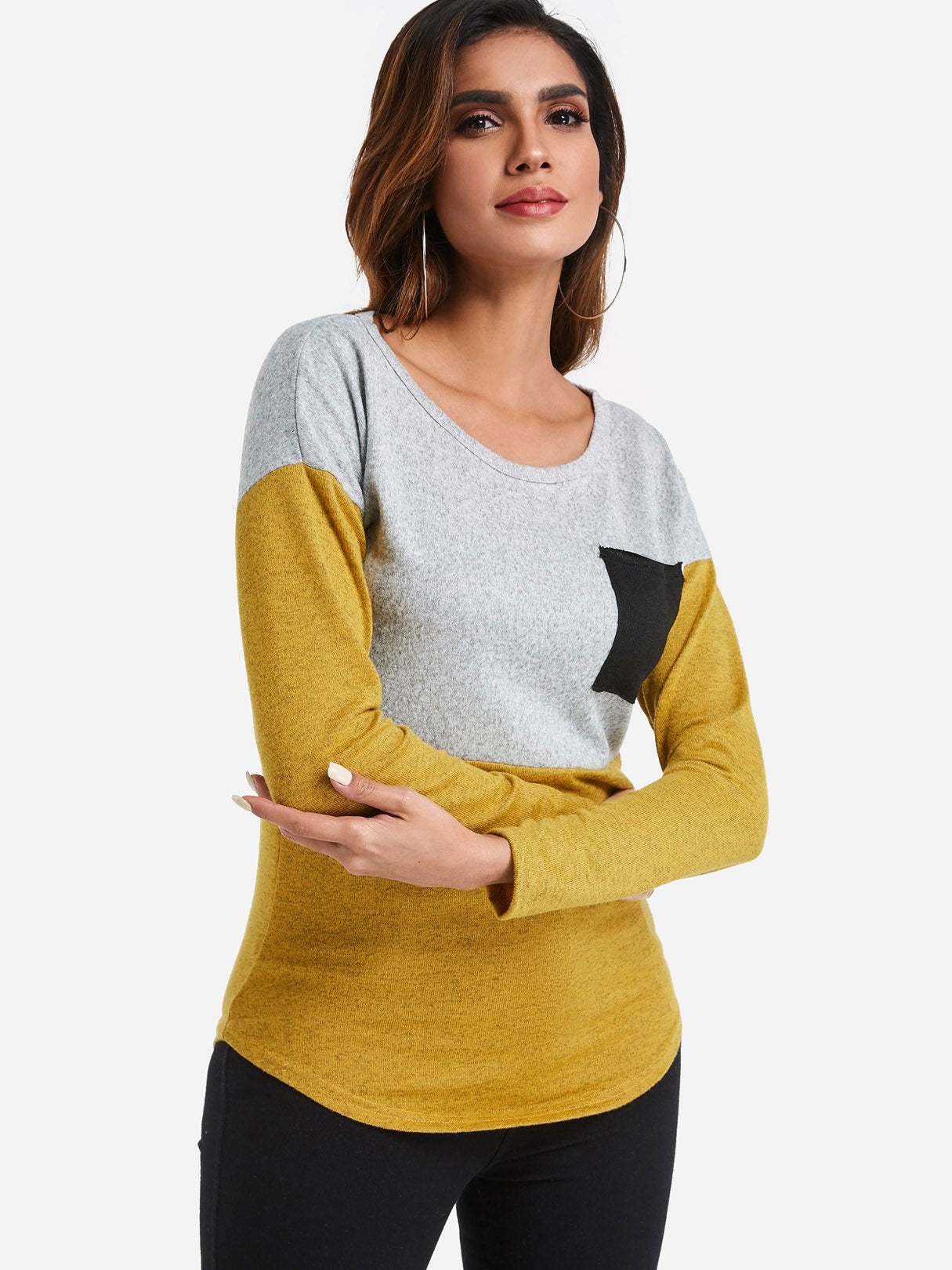 Custom Womens 3/4 Sleeve Blouses