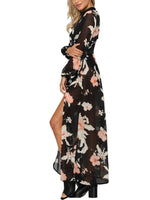 OEM Ladies Floral Maxi Dresses