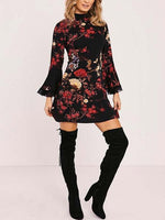 OEM ODM Printed Halter Dress