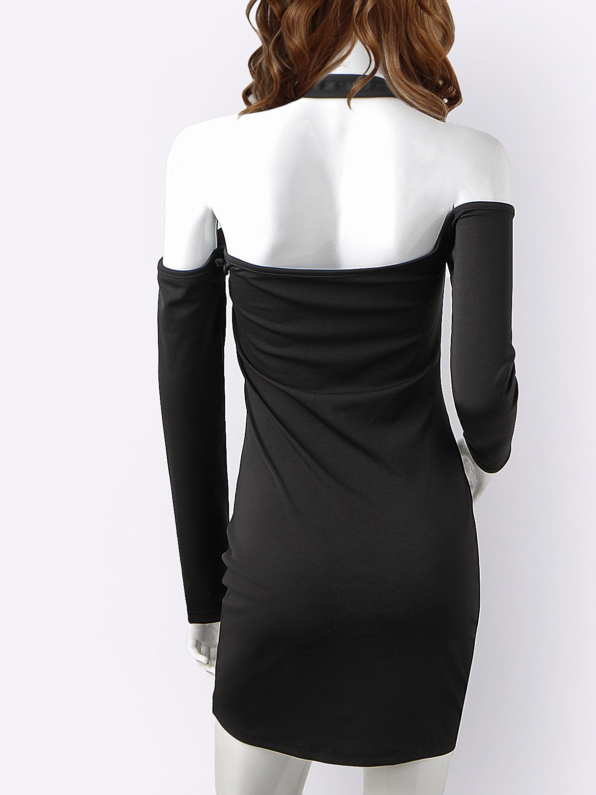 OEM Ladies Black Mini Dresses