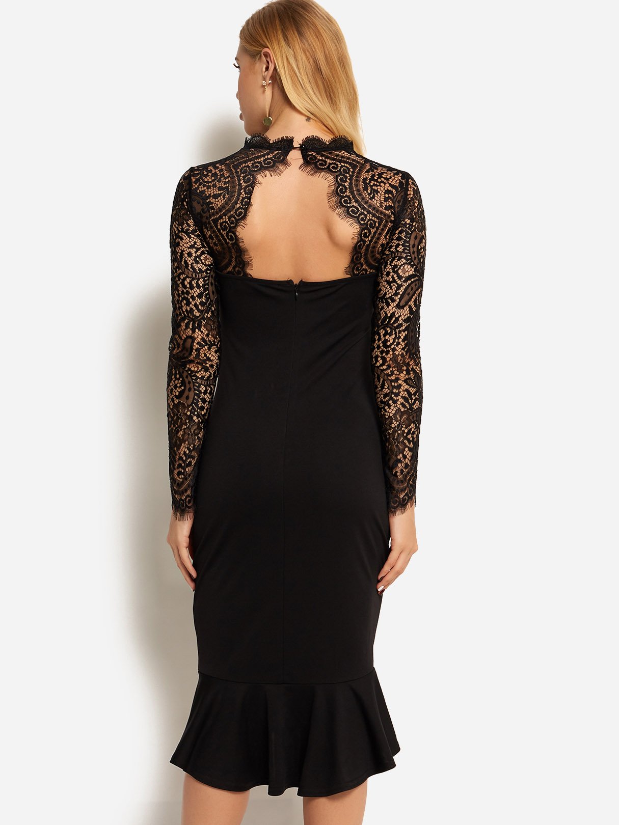 NEW FEELING Womens Black Casual Dresses