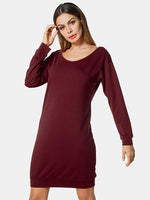 OEM ODM Womens Long Sleeve Shirt Dresses
