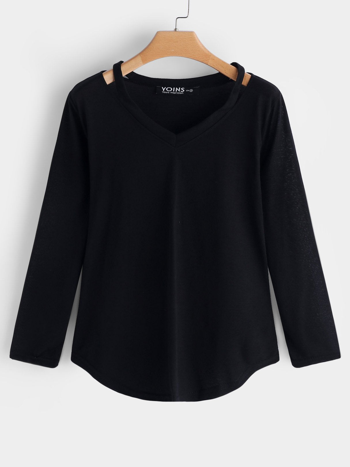OEM ODM Ladies Black T-Shirts