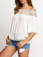 ODM Ladies Half Sleeve Blouses