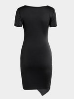 OEM ODM Checkered T Shirt Dress