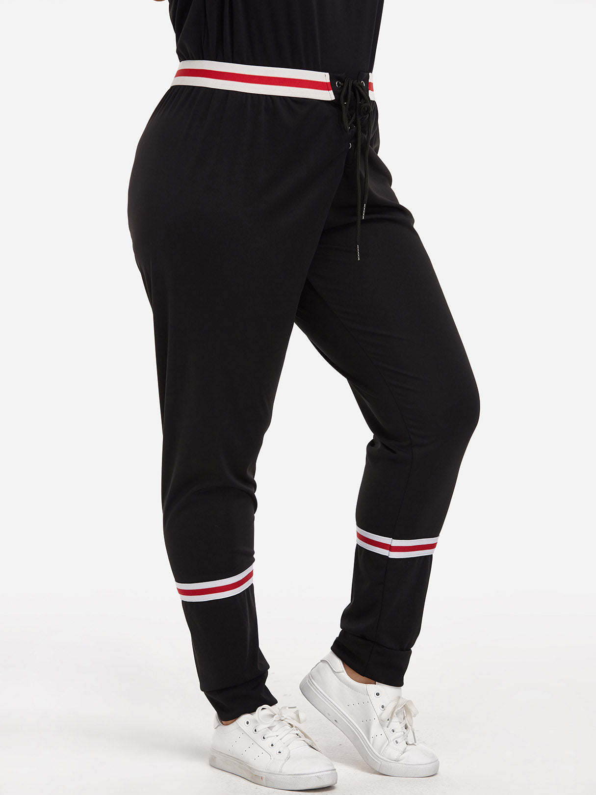 OEM Ladies Black Plus Size Bottoms