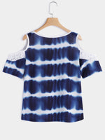NEW FEELING Womens Blue Blouses
