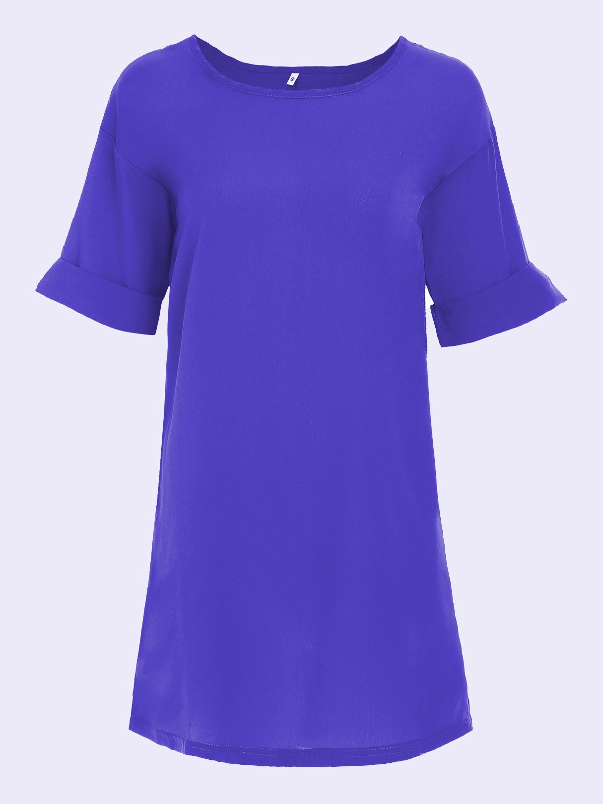 OEM Ladies Blue Mini Dresses