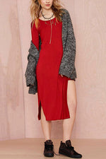 ODM Ladies Long Sleeve Casual Dress