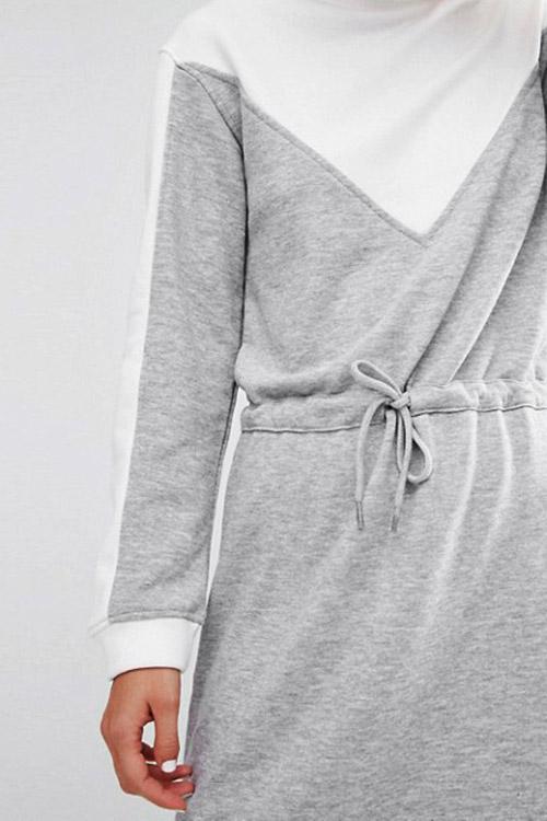 OEM Ladies Grey Mini Dresses