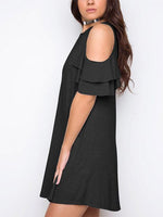 OEM Ladies Black Mini Dresses