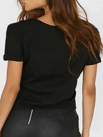OEM Ladies Black T-Shirts