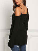 NEW FEELING Womens Black T-Shirts
