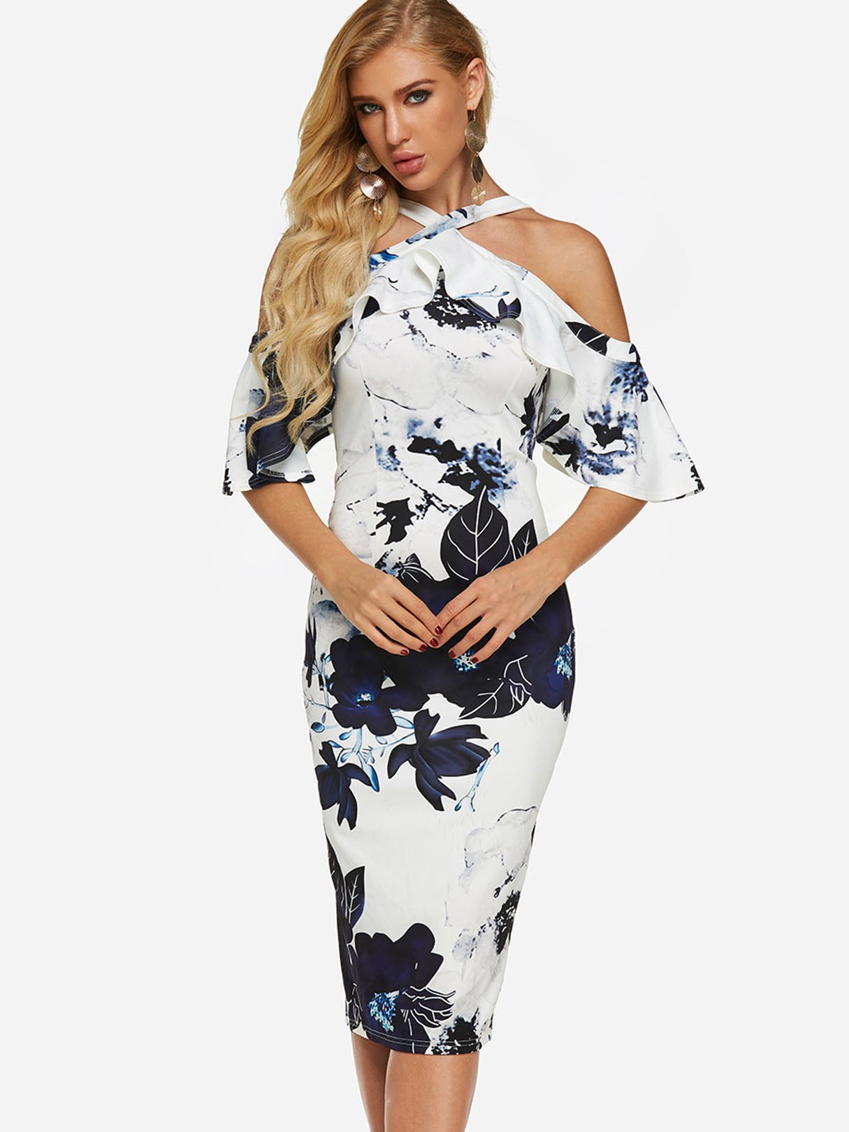 ODM Ladies Half Sleeve Dresses