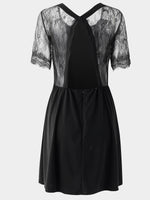 NEW FEELING Womens Black Mini Dresses