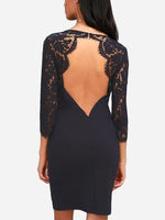 NEW FEELING Womens Navy Sexy Dresses