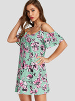 ODM Ladies Short Sleeve Mini Dresses