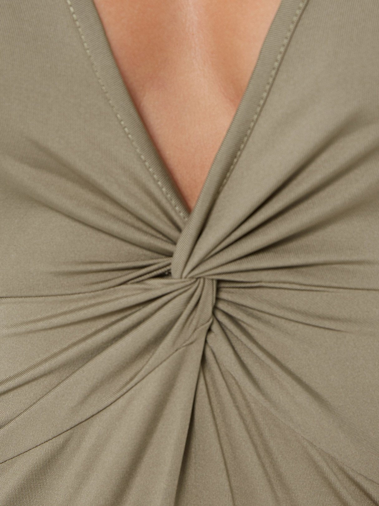 OEM ODM V Neck Shift Dress With Sleeves