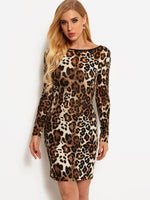 OEM Ladies Brown Mini Dresses
