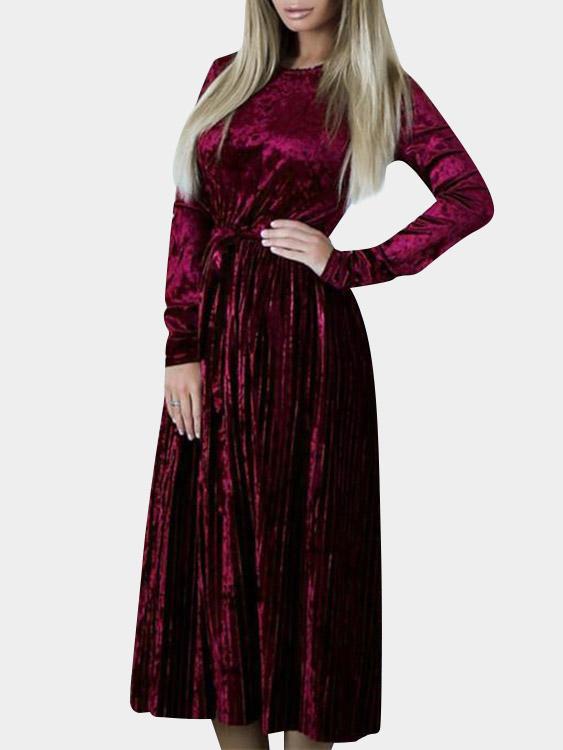 OEM Ladies Apricot Maxi Dresses