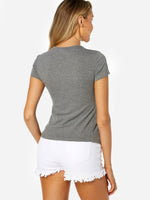 NEW FEELING Womens Grey T-Shirts