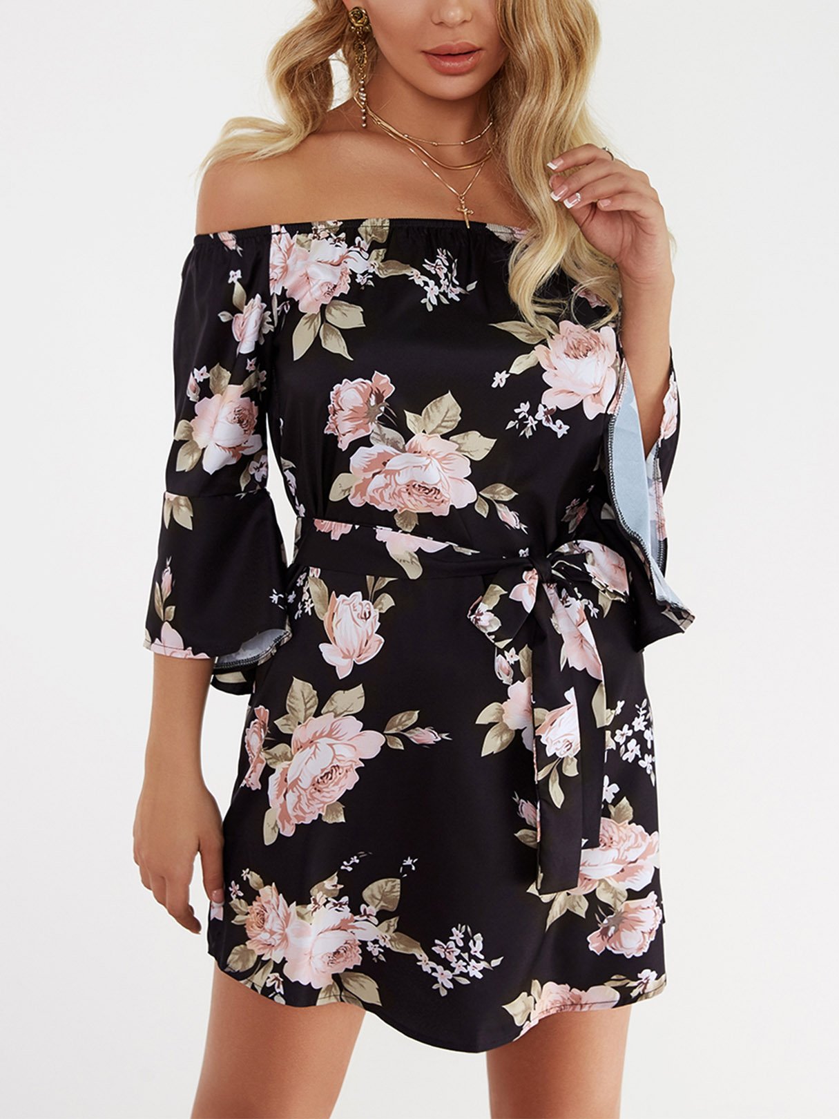 OEM ODM Little Black Dress With Cutout Back