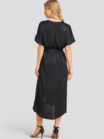 ODM Ladies Short Sleeve Casual Dress