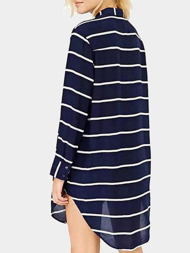 Wholesale Stripe Shirt Dresses