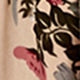 All Over Print Long Sleeve Stand Collar Flared High Waist Long Dress