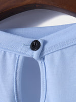 OEM Ladies Blue Blouses