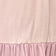 Colorblock Sleeveless Round Neck Flounce High Waist Long Dress