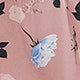 Floral Ruffle Hem Long Sleeve Round Neck Flounce High Waist Long Dress