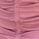 Plain Button Front Short Sleeve Off The Shoulder Flounce Natural Short Dress