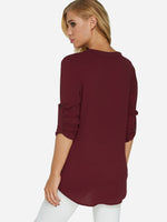 Womens 3/4 Sleeve Blouses
