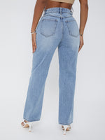 High Waist Ripped Jeans