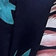 Boho Tropical Zipper Short Sleeve V Neck High Waist Short Women Jumpsuit