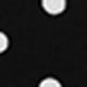 Polka Dot Scallop Sleeveless Notched Straight Natural Short Dress