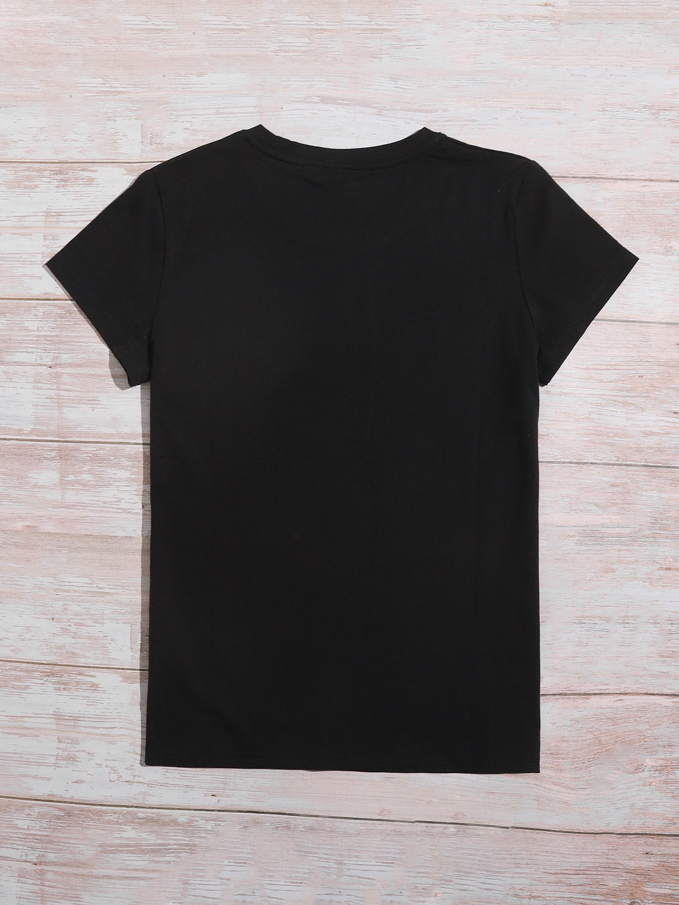 Letter & Skull Print Tee