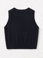 Argyle Pattern Sweater Vest