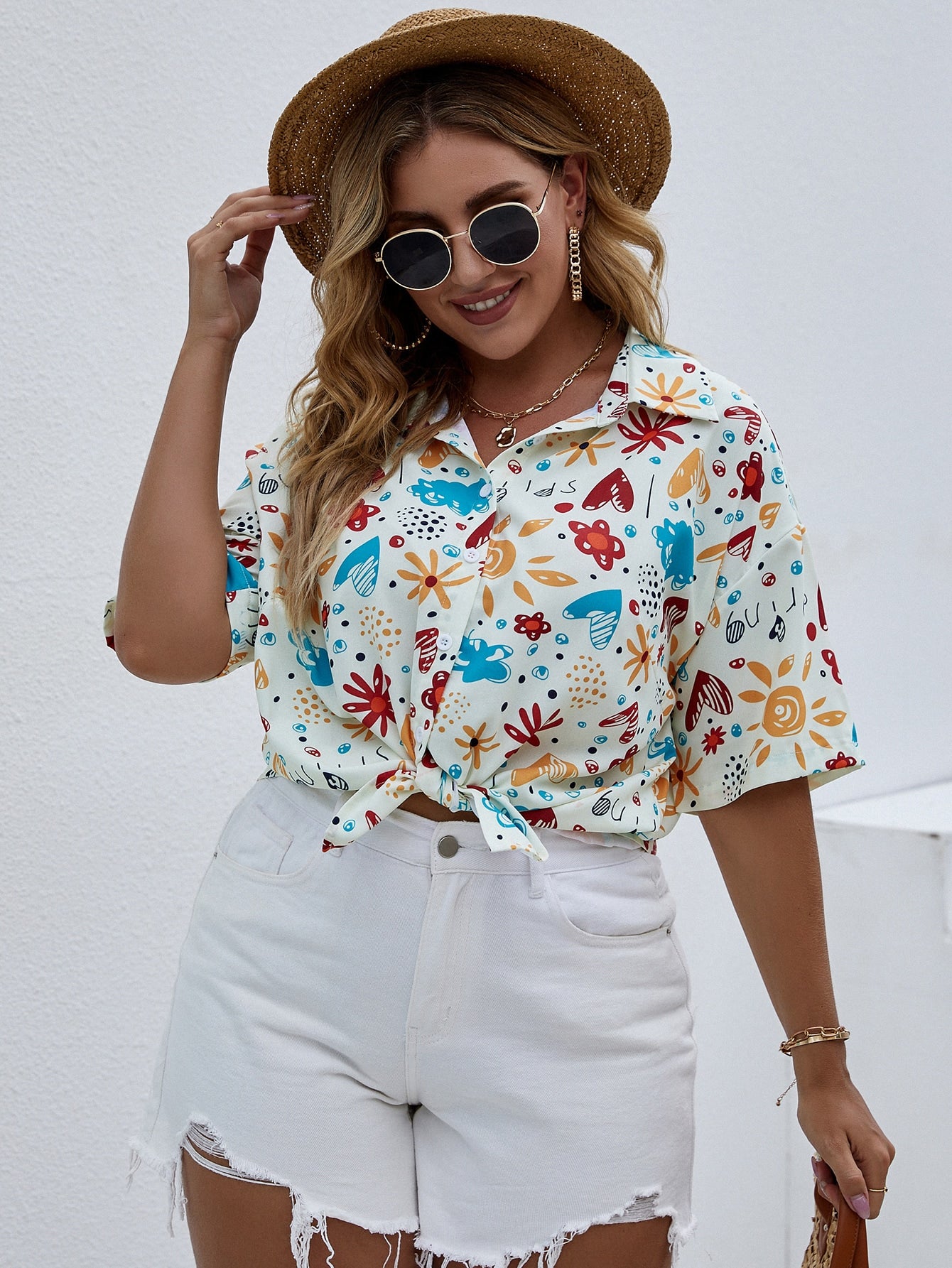 Plus Size Blouses Supplier