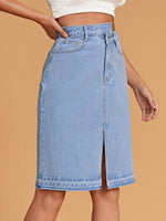 Women Denim Skirts Supplier
