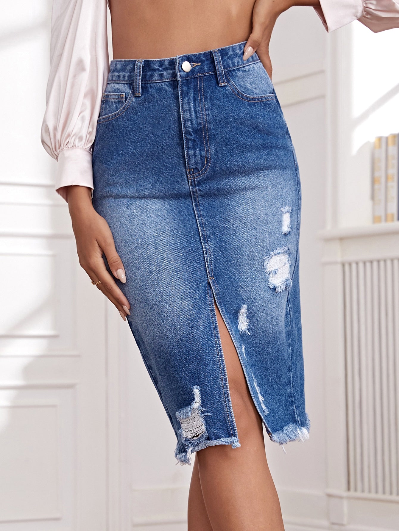 Women Denim Skirts Factories